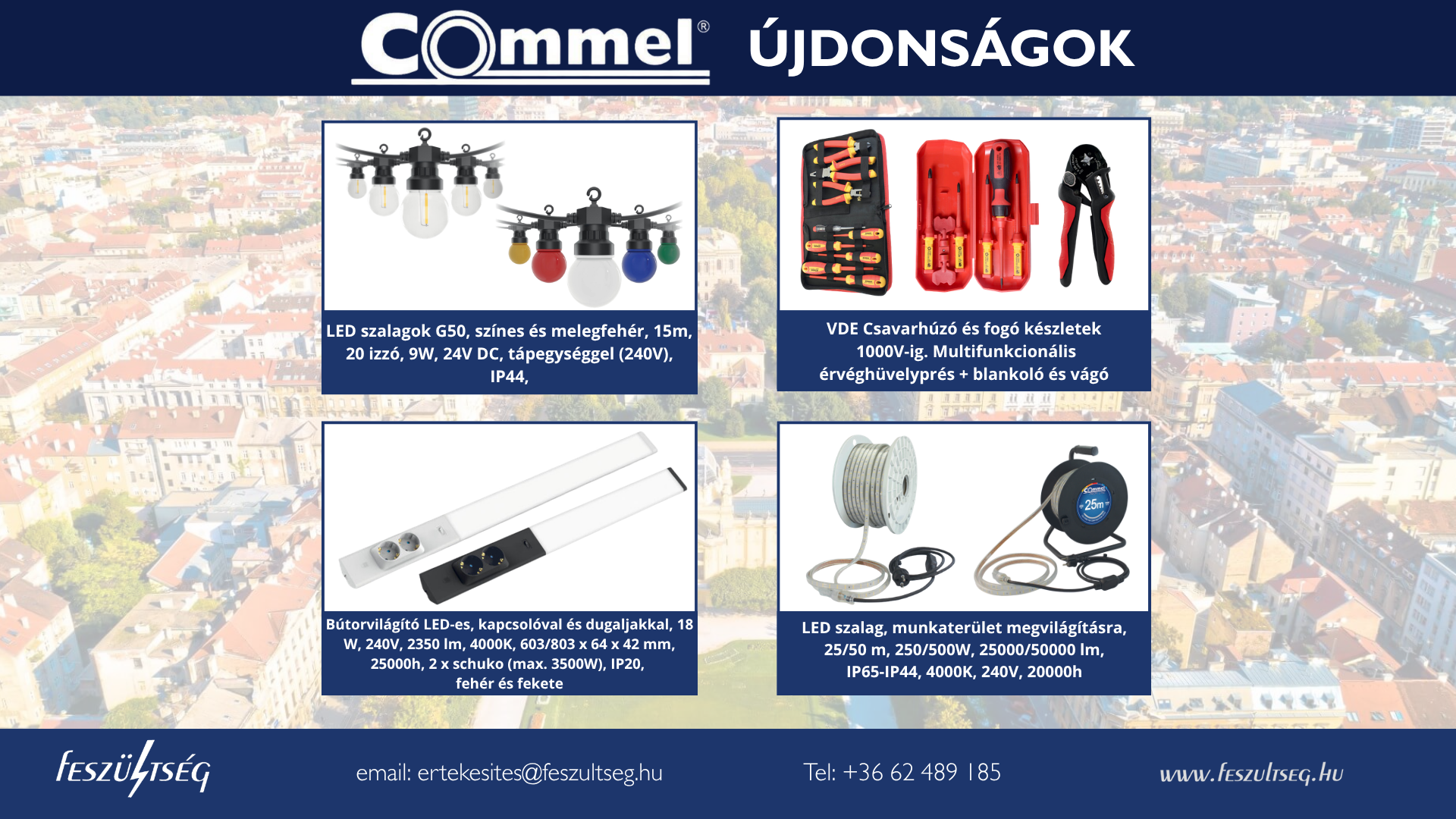 Megérkeztek a COMMEL 2026 októberi újdonságai