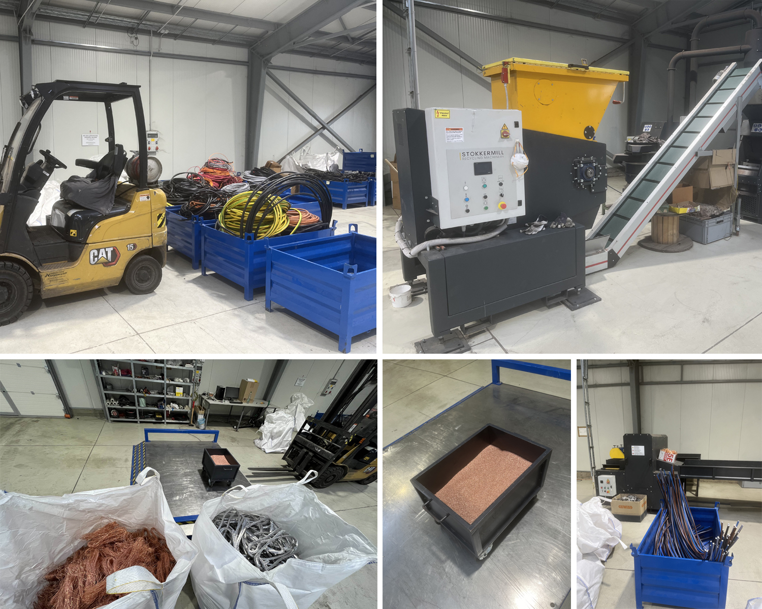 Kábelhulladék feldolgozás folyamata - Feszültség Kft