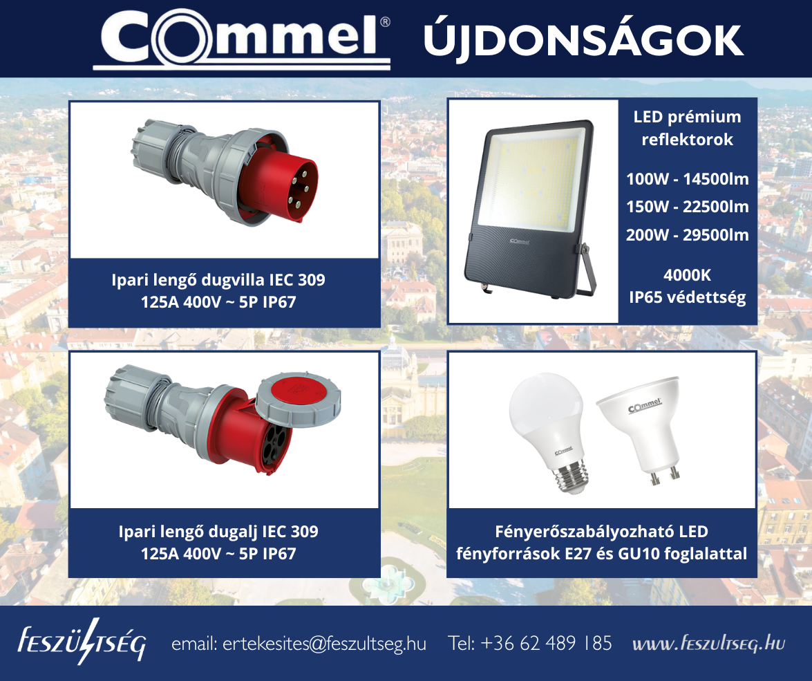 Commel Újdonságok 2026 január