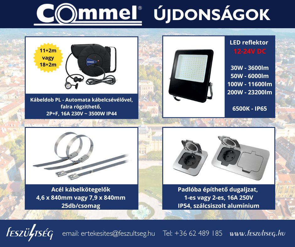Commel 2026 márciusi újdonságok