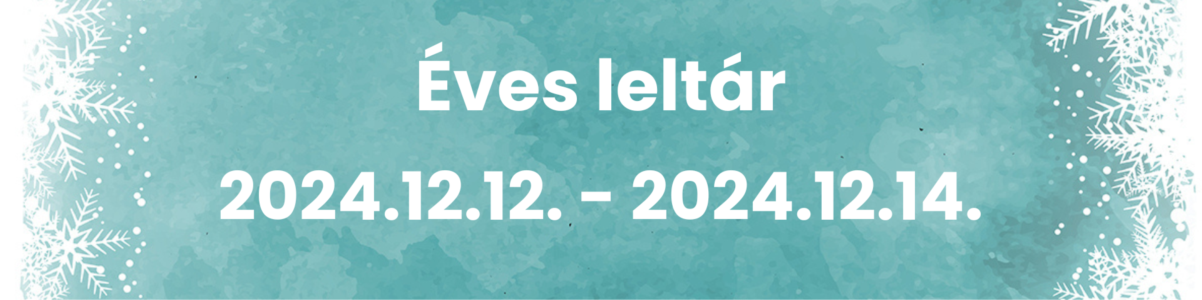 Éves leltár