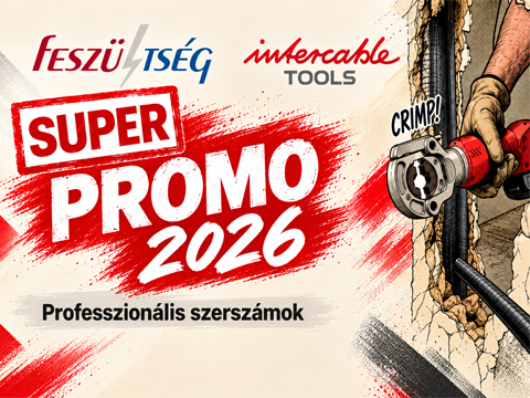 Intercable Tools SUPERPROMO 2026 – professzionális szerszámok akcióban