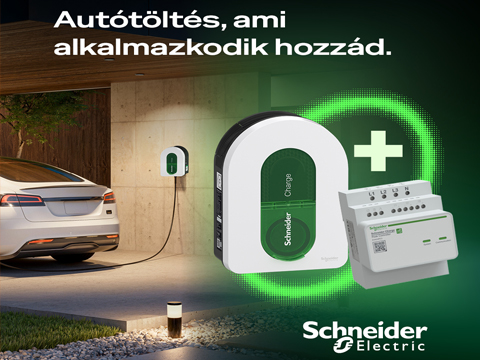Schneider Charge autótöltő ajándék töltésszabályozóval