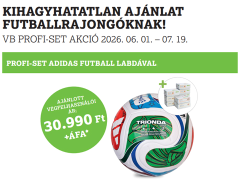 FIFA World Cup 2026 & WAGO Akció – Ajándék Adidas futball labda