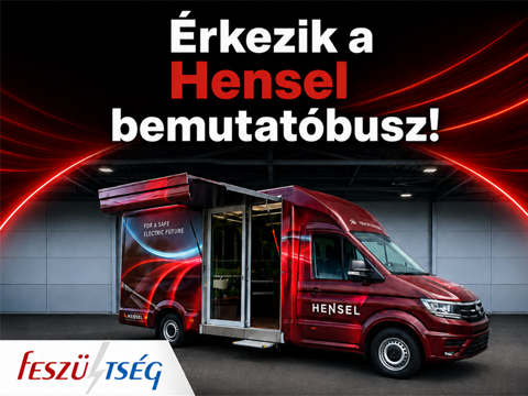 Érkezik a HENSEL bemutatóbusz Szegedre