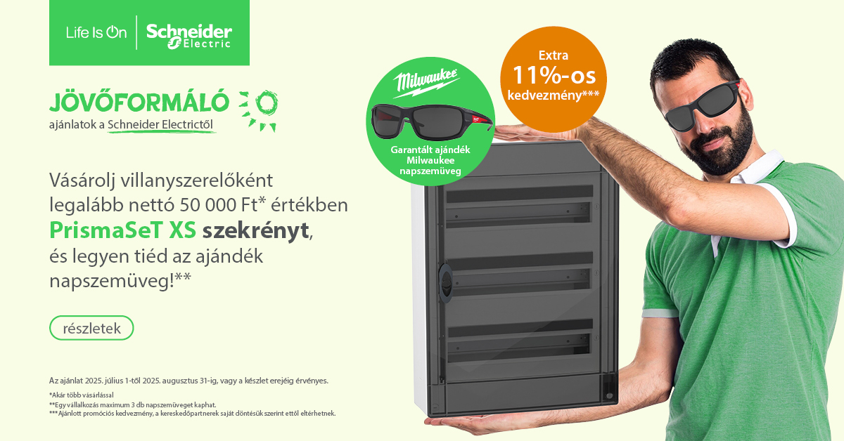 Jövőformáló Schneider akció