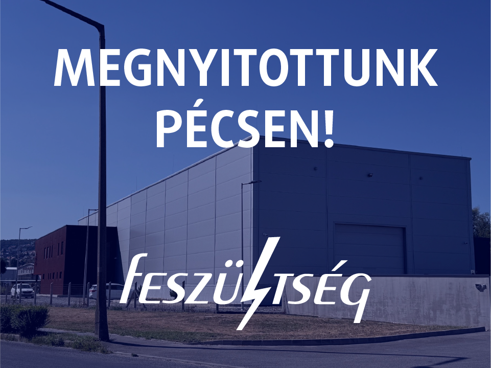 Megnyitottunk Pécsen