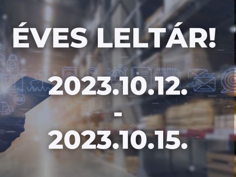 Éves leltár